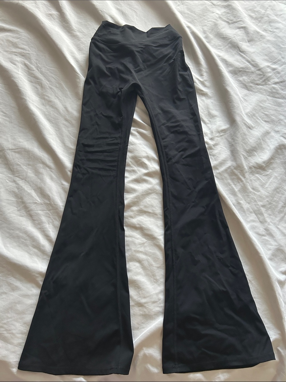 Black Flared Yoga Pants